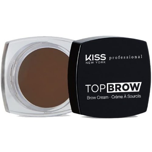 Kiss New York Professional Top Brow Eyebrow Cream (KBCM06 - Ebony)