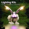 DALDED LED Lighting Kit for Lego Creator 3 in 1 White Rabbit, LED Light Compatible with Lego 31133 Building Block Models (Not Include Lego Set)