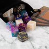 48 Pcs Magic The Gathering Dice Counters MTG Counter Dice Sets Tokens Marbled Buff D6 Dice Accessories Compatible with MTG, CCG, Card Games, 4 Colors