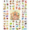 SIX VANKA (Pack of 10 Sheets) Insects Waterproof Temporary Tattoo Stickers for Kids Boys and Girls, Party Favors Decorations