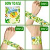 YYMYMGJ 48 PCS Funny Pickle Slap Bracelets Party Favors, Pickle Wristbands Bracelets Goodie Bag Fillers for Pickle Birthday Party Decorations Supplies for Kids Adults Boys Girls Classroom Rewards
