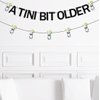 Birthday Banner Pre-Strung Martini Party Decorations A Tini Bit Older Martini Bar Party Supplies
