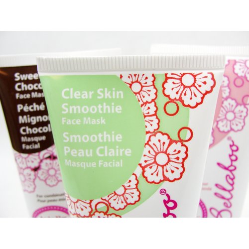Bellaboo - Clear Skin Smoothie Face Mask 2.5 fl oz - Totally Natural Skincare For Teens and Tweens