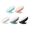 Lisaavo Scalp Exfoliator Brush 3-n-1 Scalp Massager Shampoo Brush with Three Bristles-Soft, Medium and Hard,Pink