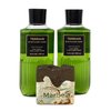 Bath & Body Works Men's Collection Terrain 3-in-1 Hair, Face & Body Wash Gift Set with a Cabin Spice Bar Soap - 2 Pack