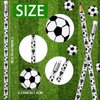 Moncinday 60PCs Soccer Pencils Soccer Erasers for Kids Wooden Pencils for Soccer Themed Birthday Party Favors Students Stationery Party Reward School Office Supplies