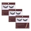 i-Envy 3 Pairs False Eyelashes L Curl Natural Lashes Salon Lash Extension Effect
