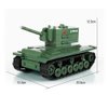 General Jim's Military Themed WW2 Building Blocks Tank Sets for World War 2 Brick Building Enthusiats (Soviet KV2 Panzer Tank)
