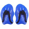 HacoFlash Swim Paddles for Lap Swimming, HacoFlash Swim Training Hand Paddles with Adjustable Straps, Swimming Equipment for Women Men Children (1 Pair, Blue)
