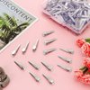 Chuangdi 200 Pieces Silver Metal Alligator Hair Clips, 30 mm/ 1.2 Inch, for Women Girls Hair Care Hair Accessories