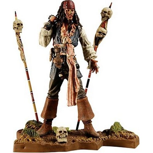 NECA Pirates of the Caribbean Dead Man's Chest Series 3 Cannibal Jack Sparrow Action Figure