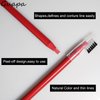 Guapa Microblading Eyebrows Pencil Waterproof Pull Cord Peel-off Brow Pencil Set for Marking, Filling and Outlining, Tattoo Makeup and Permanent Makeup Eye Brow LIner Beauty (5pcs, Red Mapping Pencil)