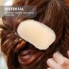 LALAFINA 6Pcs Hair Base Sponge Bump Up Hair Clips Sponge Volume Hair Insert Hair Bump Up Comb Clip Hair Increasing Clip for Women DIY Hair Style