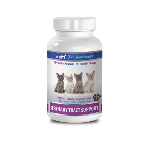 PET SUPPLEMENTS cat Urinary Diet - Urinary Tract Support - for Cats - Natural Formula - CHEWABLE - cat Cranberry Urinary - 1 Bottle (90 Chews)