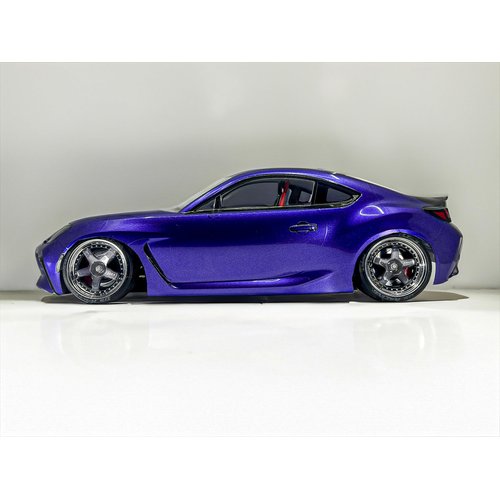 DS Racing Drift Element 1/10 RC Car Drift Rims Wheels, 2PCS Set, 5-Spoke, Adjustable Offset, Fits Yokomo YD MD RD, MST RMX, Reve D RDX, Redcat RDS, HPI, Tamiya TT & More (Gunmetal w/Chrome Lip)