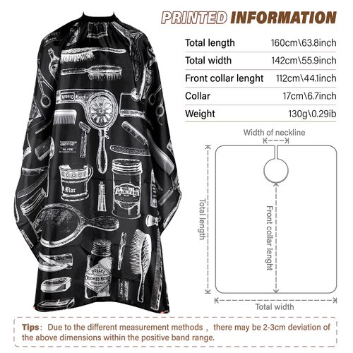 12PCS Hair Cutting Comb Set Hair Comb for Men Styling Comb for Men Barber Combs for Hair Stylist Barber Cape Neck Duster Brush Set Hair Cutting Cape with Adjustable Neck Size Neck Duster Neck Brush