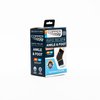 Copper Fit Rapid Relief & Hot/Cold Ankle Foot Wrap with Hot Cold Pack, Black, One Size Fits Most