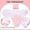 Reborn Baby Dolls Clothes Outfit Accessories Pink Heart Swaddle Blanket & Hat 2 Pcs Set for 17-22 Inch Reborn Doll Newborn Girl&Boy