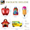 128 pcs Back to School Balloons Arch Garland Classroom Party Decoration Welocme Back to School Party Supplies for School Theme Birthday Party Decorations