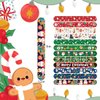 SUNPROUND 100Pcs Christmas Slap Bracelets, Christmas Party Favors for Kids, Christmas Stocking Stuffers, Christmas Toys For kid and children, Party Gift Bag Filler Supply