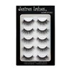 DESIRES LASHES By EMILYSTORES Natural Lashes 3D Layered Effect Fake-Mink Eyelashes Multipack 5Pairs, Glamorous