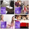Suliper Electronic Piggy Bank Code Lock for Kids Baby Toy, Mini ATM Safe Coin Cash Banks Real Money Saving Box with Password, Auto Money Scroll for Children,Boys Girls Birthday Gift (Purple)