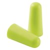 Sellstrom Disposable Uncorded Foam Ear Plugs, 32dB NRR, Hi-Viz Green (Pack of 10), S23414