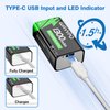 9V Rechargeable Batteries, 1300mAh 9 Volt Lithium Batteries USB-C Charge with 2 in 1 Charging Cable for Microphone, Smoke Detector, Electronic Toys, LED Lighting Devices, walkie-Talkie etc (2 Pack)