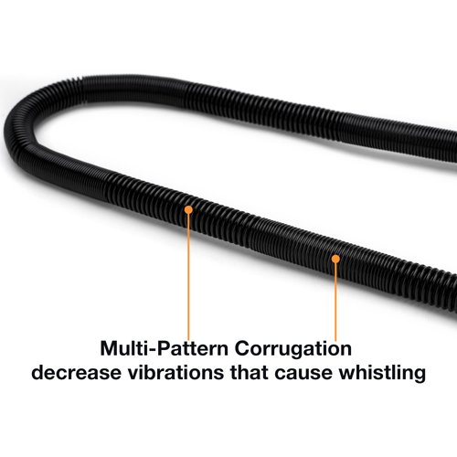 Stanbroil 3/8" X 12" Non-Whistle Flexible Flex Gas Line Connector Kit for NG or LP Fire Pit and Fireplace