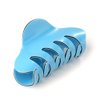 Liasun 3.3" Jelly Color Hair Claw Clip-Acrylic Strong Holding Power Hair Clips Hairgrip for Women and Girls Hair Barrettes for Medium or Long Hair (Blue+Green)
