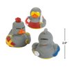 Fun Express - Medieval Rubber Duckies - Toys - Character Toys - Rubber Duckies - VBS Vacation Bible School Supplies/Decor - Valentine's Day Party Favors - 12 Pieces