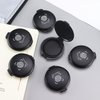 1 Pack Thumbprint Fingerprint Ink Pad Stamp Pad for Notary Supplies Identification Security ID Fingerprint Cards Law Enforcement Fingerprint Black Stamp Ink pad
