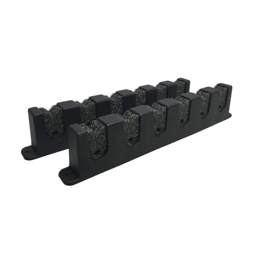 Pactrade Marine Plastic Rod Storage Rack W/Foam Horizontal 6 Rod Scratch-Free