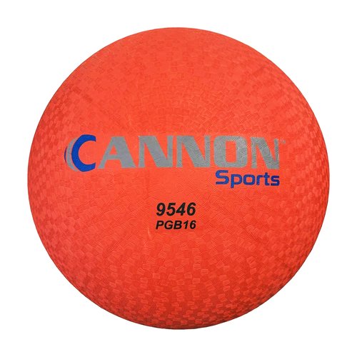 Cannon Sports Red Rubber Playground Ball for 4 Square, Dodgeball, Kickball & Handball (6 Inch)