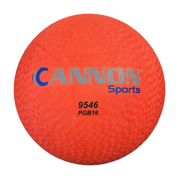 Cannon Sports Red Rubber Playground Ball for 4 Square, Dodgeball, Kickball & Handball (6 Inch)