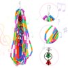 Neeenn Bird Chewing Toys, Colorful Plastic Parrot Chew Toys with Bell, Bird Cage Accessories, Cage Toys for Small to Medium Birds Parakeets Parrots Cockatiels Budgies Lovebirds Conures