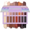 Lamora Eyeshadow Palette Makeup - Eye Makeup Palette with 16 Highly Pigmented Matte Shades - Vegan & Blendable
