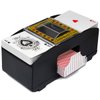 FAMKIT Automatic Poker Card Shuffler, Battery Operated Card Shuffler Electric Shuffling Machine for Home Party Club