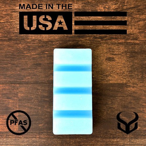 Demon Hyper Ski and Snowboard Wax -Universal Blend for Any Temp Snow- 1.06 LB/ 480 gm Block- Made in USA- No PFAS