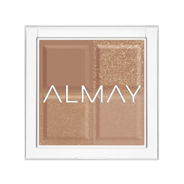 Almay Shadow Squad, 210 Unplugged, 1 count, eyeshadow palette, Gel,Powder