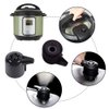 WXJ13 Replacement Float Valve Set for Instant Pot Duo 5, 6 Quart Qt, Steam Release Handle Sealing Ring Steam Release Valve and Float Valve Seal Anti-Block Shield