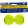 Petsport USA 70015 Tuff Balls Industrial Strength Tennis Balls 2 Count