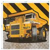 Construction Zone Party Metallic Paper Dinner Plates and Luncheon Napkin (Serves 16)