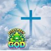Fully Rely On God Temporary Tattoos, Set of 50, Frog Design