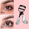 Eyelash Curler Pro, Zebra Design, Container Packaging for Makeup tools, Precision Curling, Long Lasting Volume, No Pinching, Soft Handle, Professional Beauty.