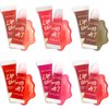 AZEN 24 Pack Lip Gloss Set, Lip Oil for Dry Cracked Lips Moisturizing Hydrating Nourishing with Vitamin E