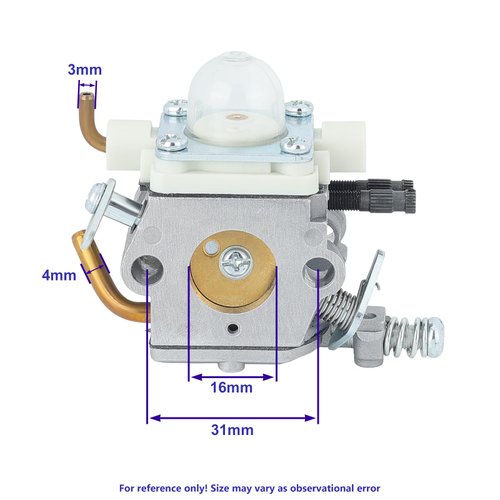 Panari PB-403T Blower Carburetor C1M-K77 WTA-35 Carburetor for Echo PB-403H PB-413H PB-413T PB-580 PB-610 PB-620 Leaf Blower Replace for A021000893 A021000894 A021000892 with A226000032 Filter Kit