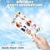 100PCS Chritsmas Snowman Temporary Tattoos Stickers Winter Theme Birthday Party Decorations Décor Supplies Favors Merry Xmas Snowflakes Tattoo Sticker Gifts For Boys Girls School Prizes Carnival