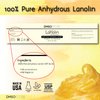 Lanolin 2lb. Pure 100% Anhydrous USP grade. Skin moisturizer and Protectant that delivers deep hydration and nourishment, excellent as a nipple cream. Made by DMSOSTORE