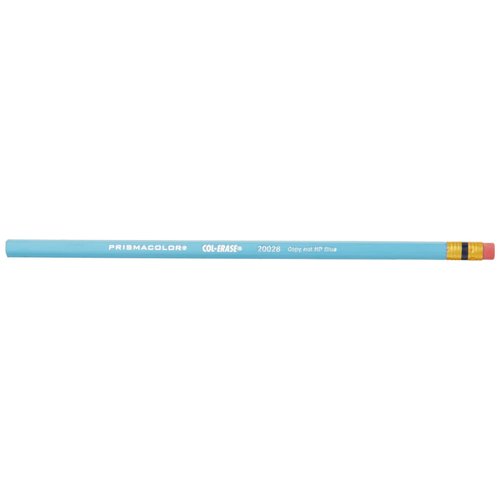 Prismacolor Col-Erase Erasable Colored Pencil, 12-Count, Non-Photo Blue (20028)